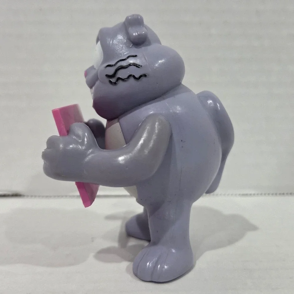 Vintage 1995 Eek! The Cat Koombyeyah Hardees Carls Jr Fox Kids Toy Figure Purple